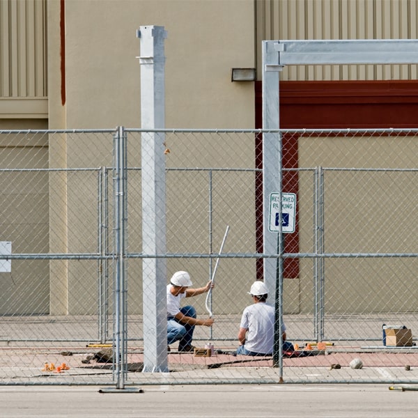 how much time can i lease the temporary fence for my building site or event in Sea Girt NJ